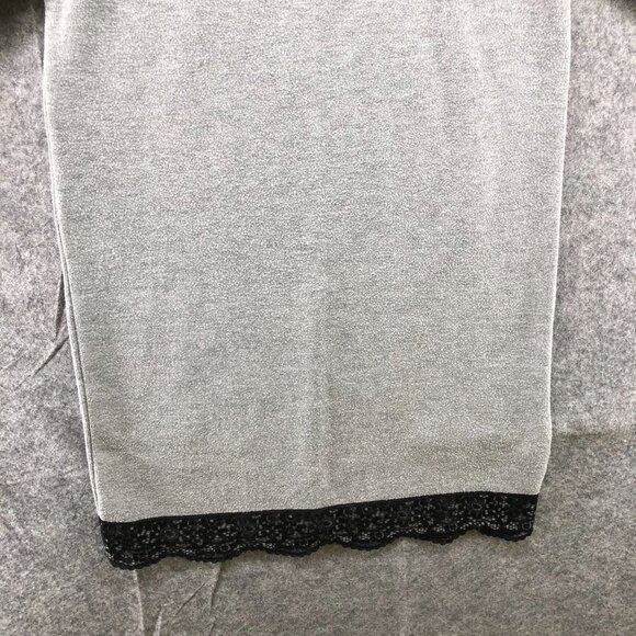 Zara Gray Boxy T-Shirt Tunic - Picture 4 of 11